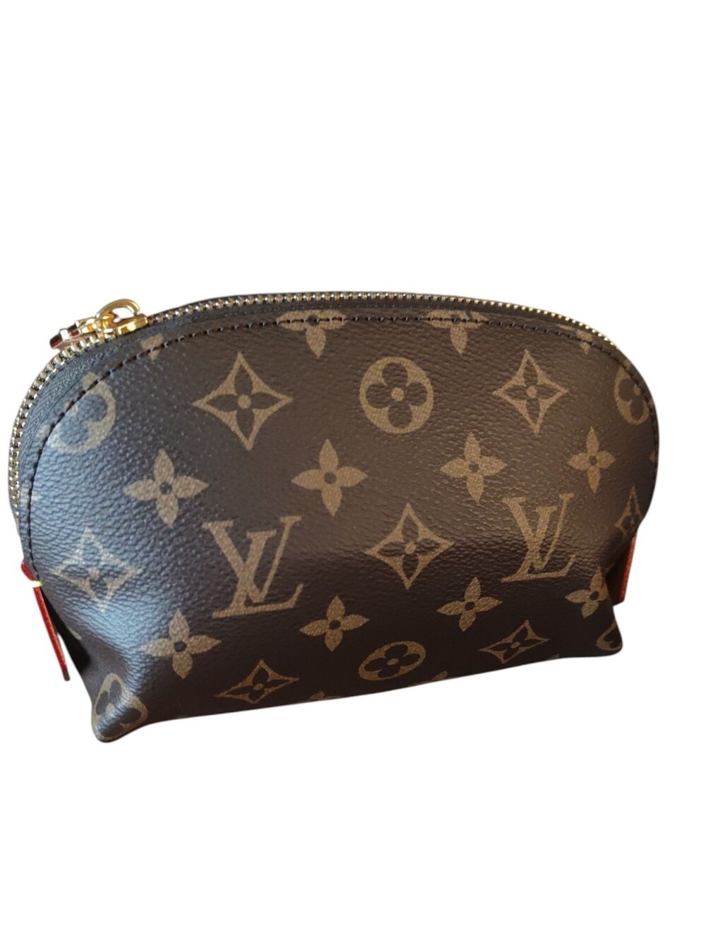 New Source Unknown Brown Cosmetic Pouch